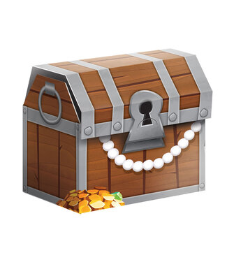 Creative Converting Pirate Treasure Favor Box - 8ct