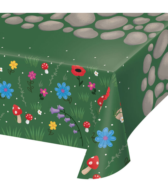 Creative Converting Party Gnomes Plastic Table Cover
