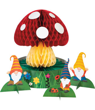 Creative Converting Party Gnomes Honeycomb Centerpiece