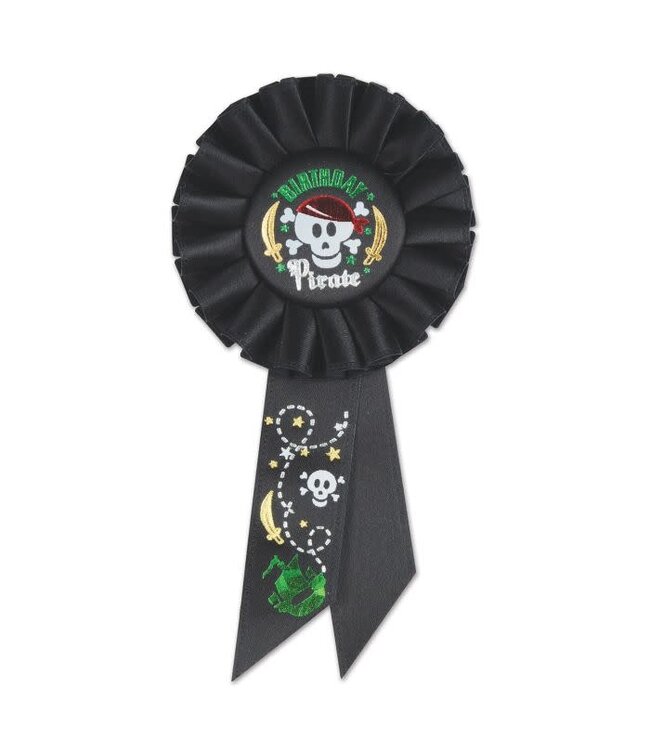 BEISTLE Birthday Pirate Rosette