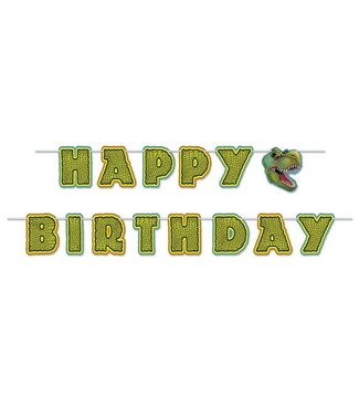 Creative Converting Birthday Dinosaur Streamer
