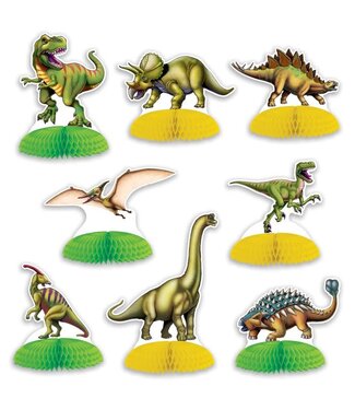 BEISTLE Dinosaur Mini Centerpieces-8ct