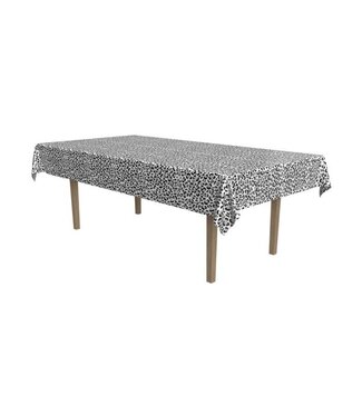 BEISTLE Snow Leopard Print Tablecover