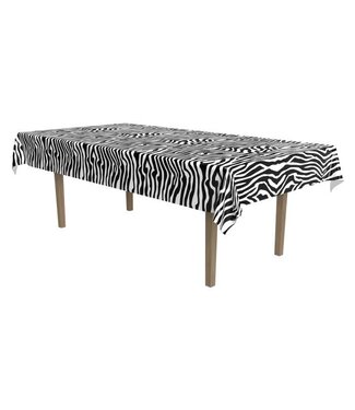 BEISTLE Zebra Print Tablecover