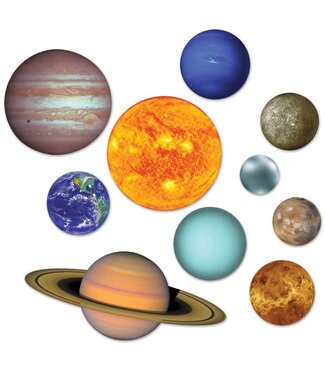 BEISTLE Solar System Cutouts - 10ct