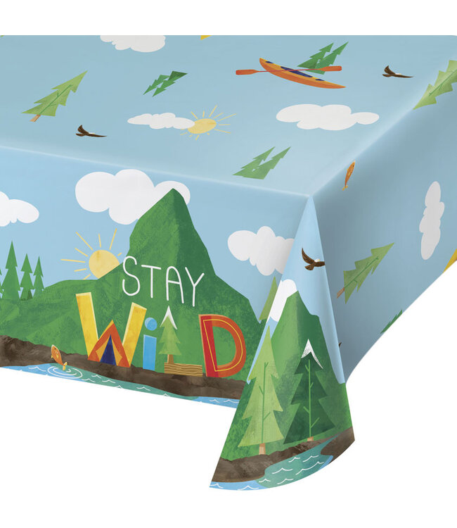 Creative Converting Outdoor Adventure Paper Table Cover