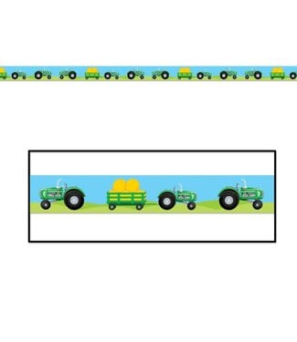 BEISTLE Tractor Party Tape-20-ft