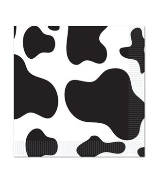 BEISTLE Cow Print Luncheon Napkins