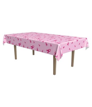 BEISTLE Pink Ribbon Tablecover