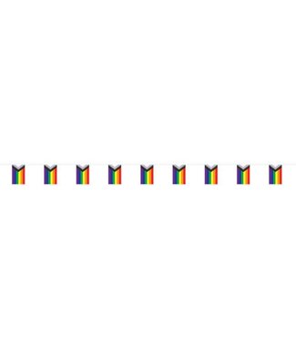 BEISTLE Pride Flag Pennant Banner-10ft