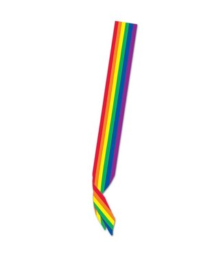 Rainbow Satin Sash