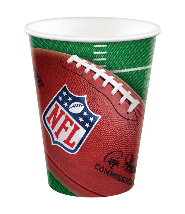 NFL Drive - Silver Cups, 12 oz. 8 count
