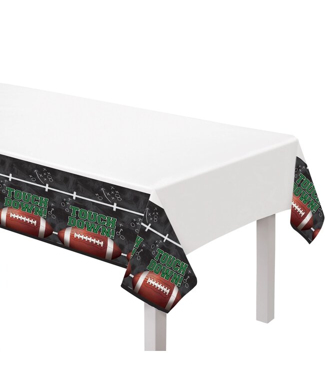 Amscan Tailgates & Touchdowns Plastic Table Covers