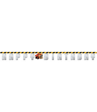 Creative Converting Big Dig Construction Joint Banner