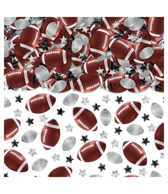 Football & Stars Confetti