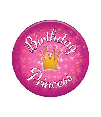 Birthday Princess Button