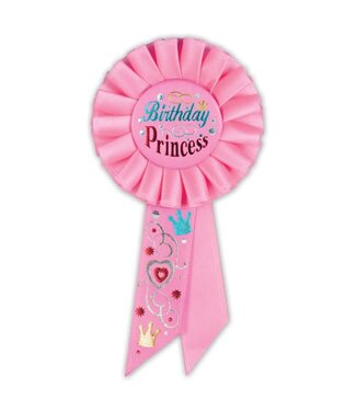 BEISTLE Birthday Princess Rosette