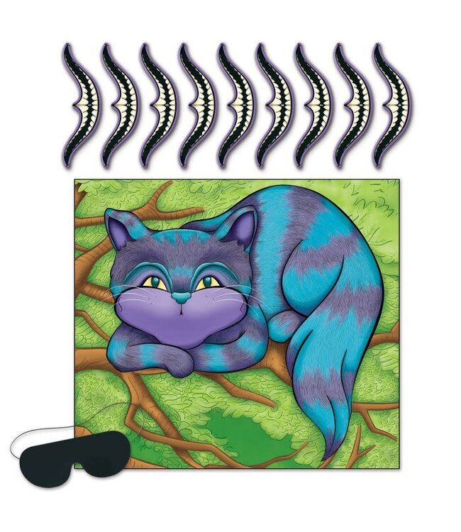 Pin The Smile On The Cheshire Cat Game