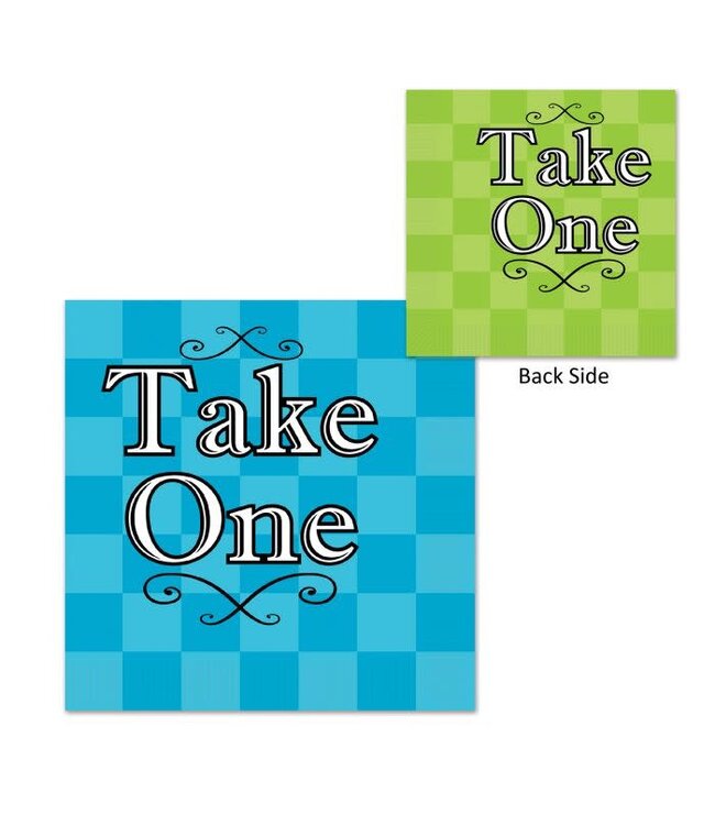 Alice In Wonderland Beverage Napkins