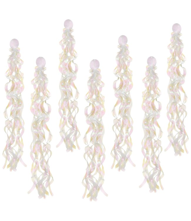 Luminous Iridescent Swirls Hanging Decoration