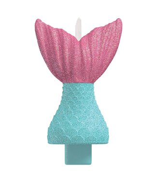 Shimmering Mermaids Mermaid Tail Birthday Candle