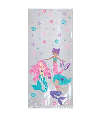 16ct Shimmering Mermaids Treat Bags