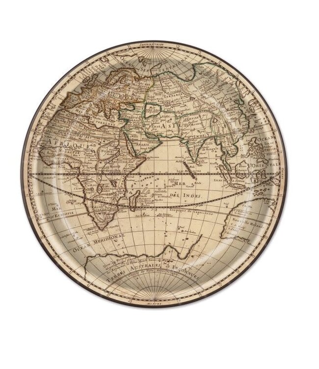 BEISTLE Around The World Plates-9in.