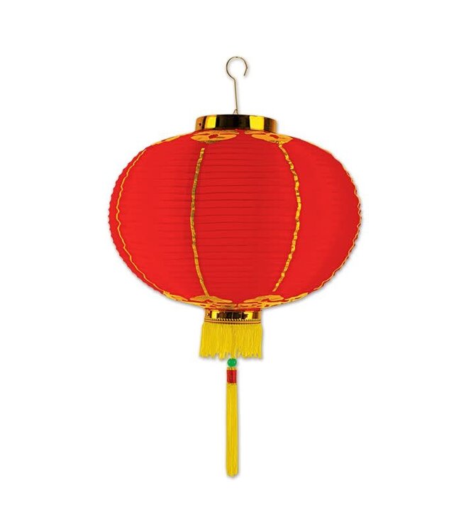 BEISTLE Good Luck Lantern w/Tassel-8in.