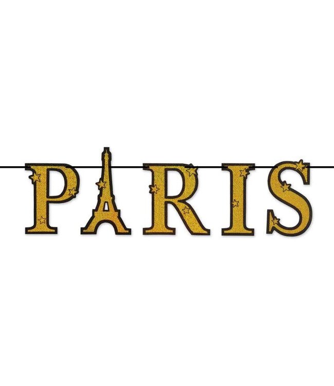 BEISTLE Paris Streamer-4ft.