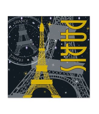BEISTLE Paris Beverage Napkins