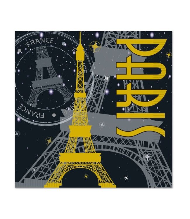 BEISTLE Paris Beverage Napkins