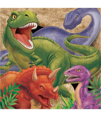 Creative Converting Dino Blast Luncheon Napkins - 16ct