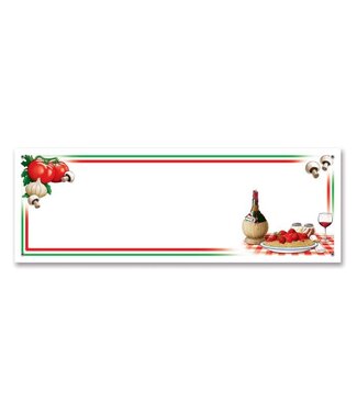 5ft Italian Dinner Custom Banner