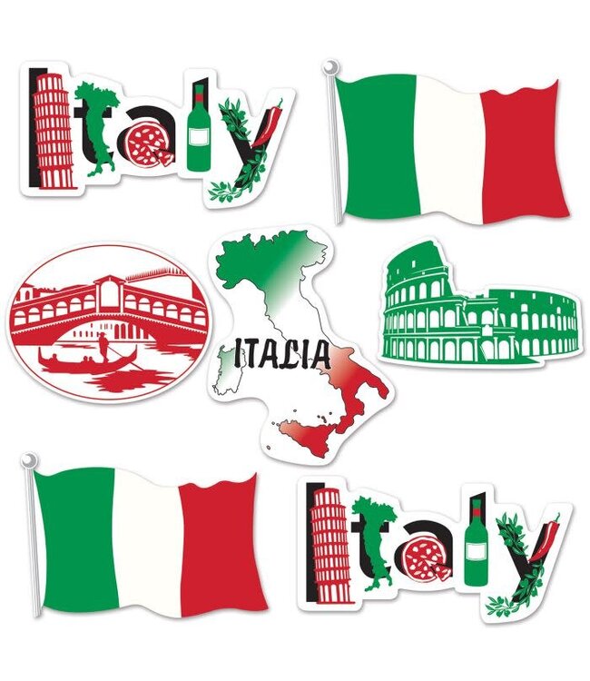 BEISTLE Italian Cutouts-7ct