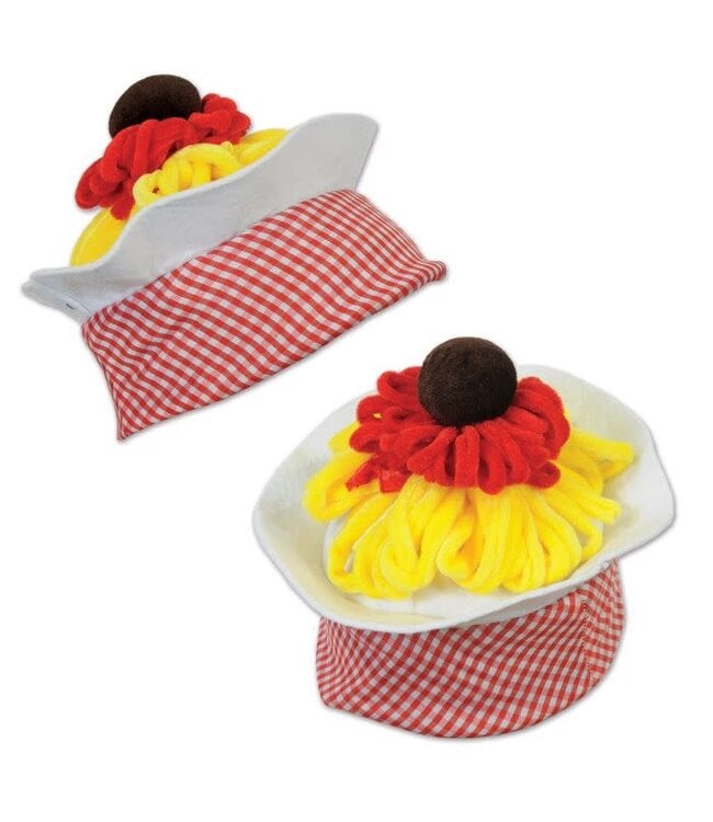 Plush Spaghetti & Meatball Hat