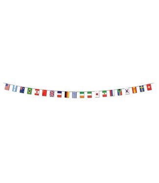BEISTLE International Flag Pennant Banner