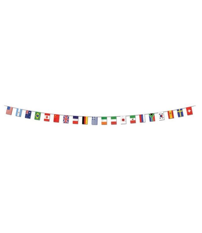 International Flag Pennant Banner