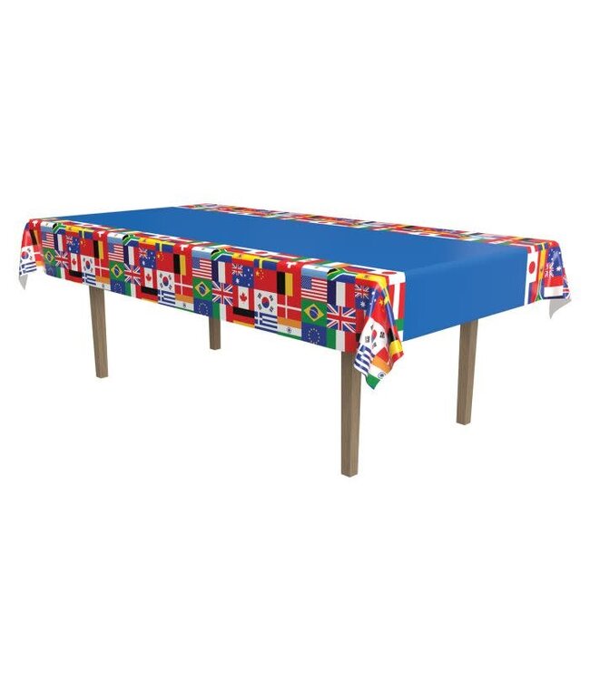 BEISTLE International Flag Tablecover