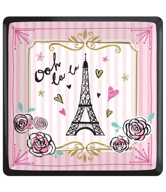 Day In Paris 7" Square Plate