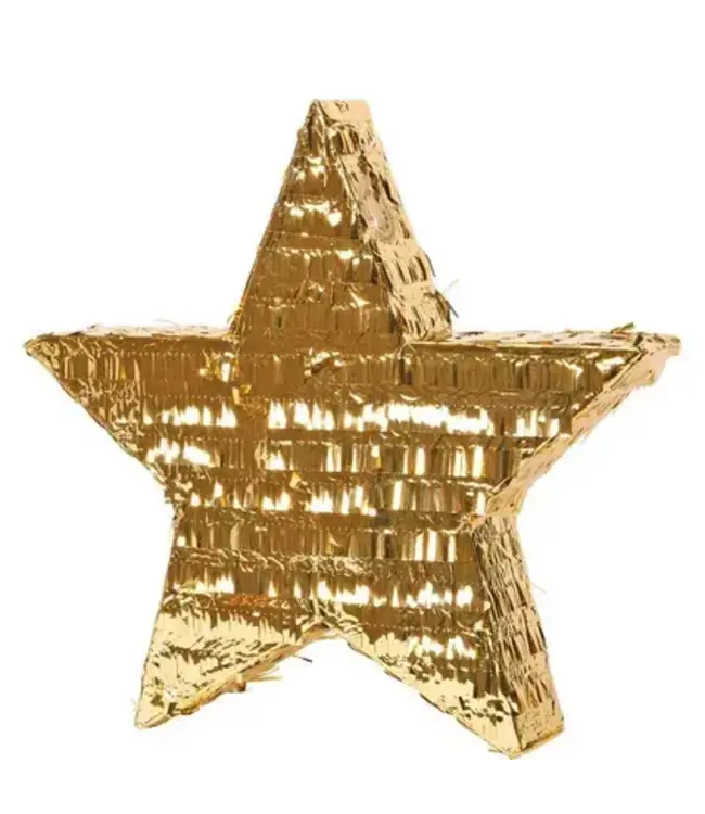 Foil Gold Star Pinata