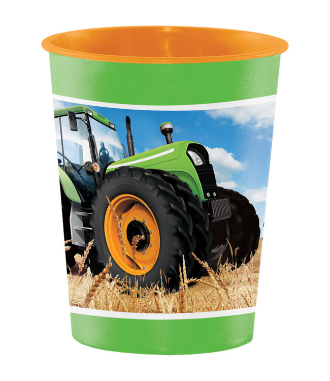 Creative Converting Tractor Time Keepsake Cup - 16oz