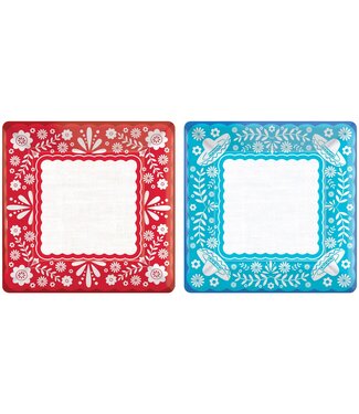 Viva la Party 10" Square Dinner Plates