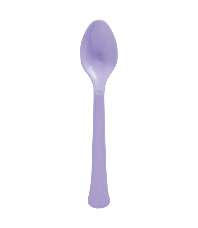 Lavender Boxed Heavy Weight Spoons - 50ct