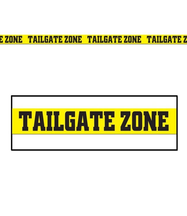 BEISTLE Tailgate Zone Party Tape-20ft
