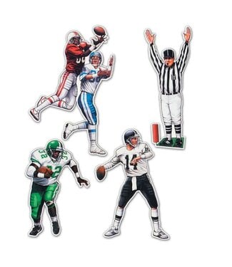 BEISTLE Football Figures-4ct