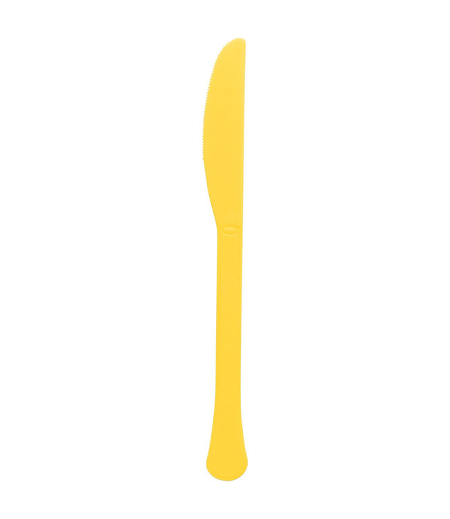 Yellow Boxed Heavy Weight Knives - 20ct