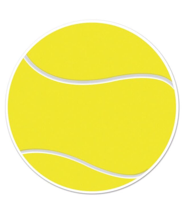 BEISTLE Tennis Ball Cutout