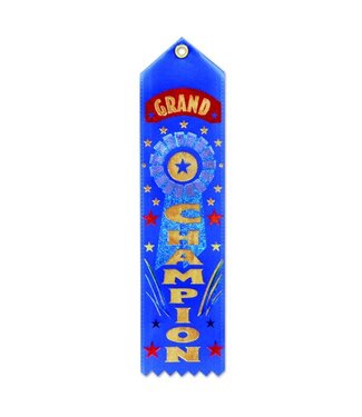 Grand Champion Award Ribbon