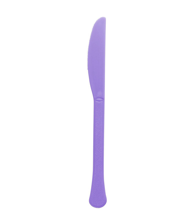 Lavender Boxed Heavy Weight Knives - 50ct
