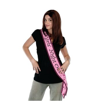 Girls' Night Out Satin Sash